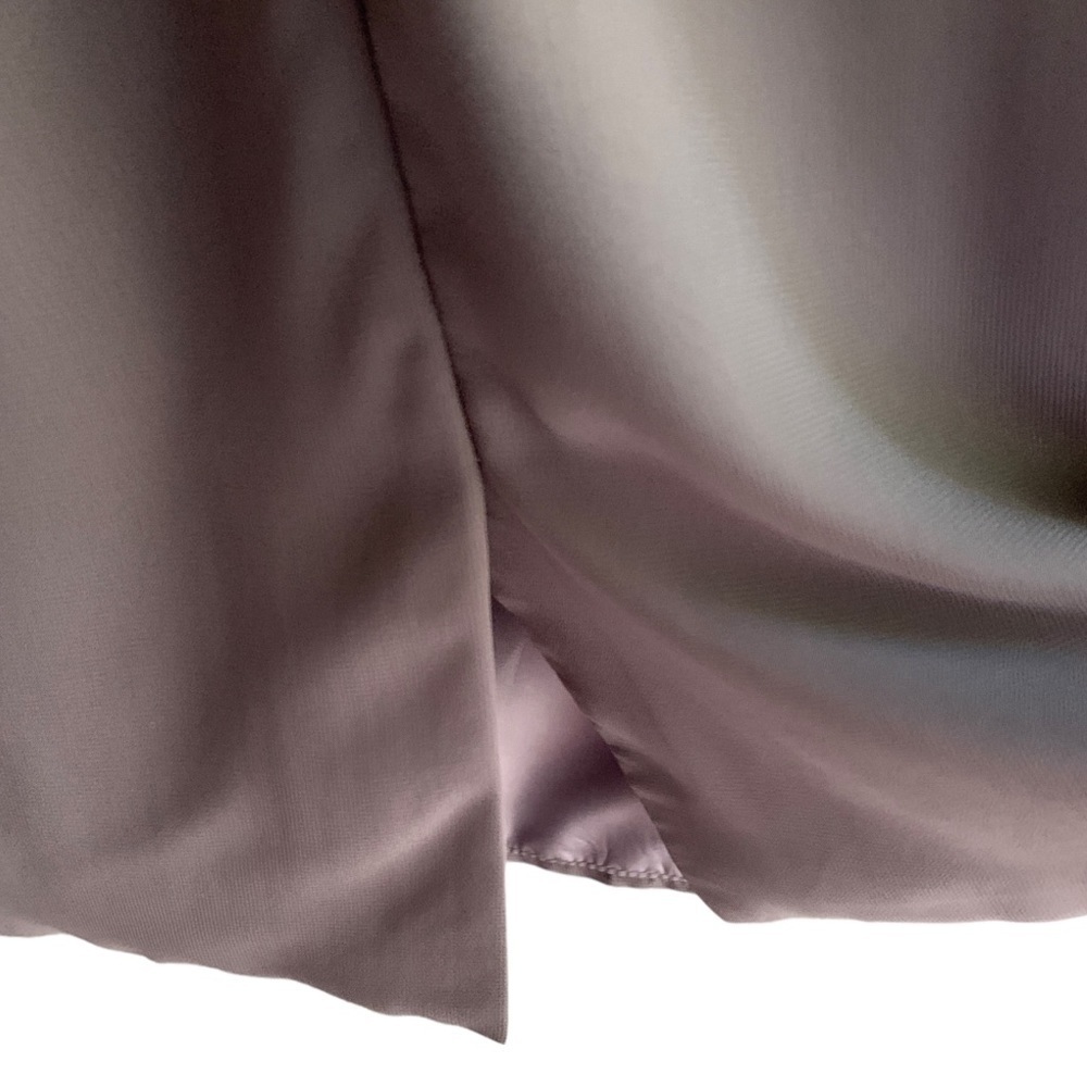 Grey Chiffon Mother Of The Bride Dress Size 16 Sleeveless Round Neck A W Bridal View 4